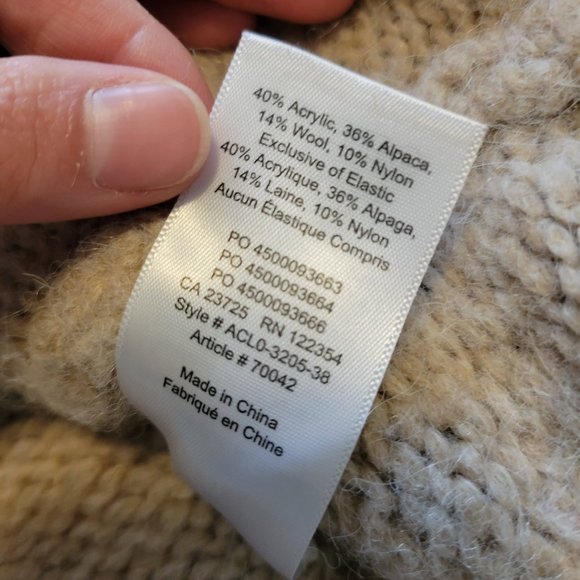 Aritzia The Group by Babaton Plutarch Sweater in Heather Almond - Picture 4 of 5